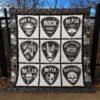 Guitar Quilt Blanket Ver 11  Quilt
